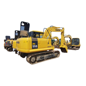 Excavadoras de orugas hidráulicas usadas Komatsu PC110, superventas, 11 toneladas, 110,-8, excavadoras de cubo de segunda mano - Product Image 1