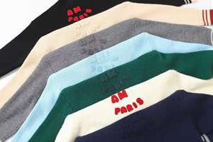 Maglione Cardigan invernale <span class=keywords><strong>di</strong></span> <span class=keywords><strong>marca</strong></span> Trendy da <span class=keywords><strong>donna</strong></span> con motivo a lettera con scollo a V Streetwear con polsini a righe con decorazione con bottoni - Product Image 6