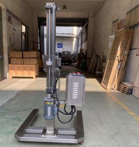 304 thép không gỉ 316L Mixer vệ sinh homogenizer với thang máy điện 2.2kw chất nhũ hóa phân tán cắt cao - Product Image 5