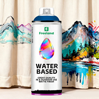 Peinture en aérosol à base d'eau écologique - Antirouille, finition haute brillance pour projets de bricolage et industriels