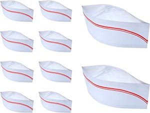Offre Spéciale blanc réglable Restaurant cuisine papier bateau chapeau de chef pour adultes - Product Image 3