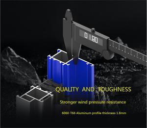 Bán chạy nhất cửa sổ nhôm chất lượng cao Cửa sổ kính trượt thiết kế hợp kim nhôm cửa sổ trượt - Product Image 2