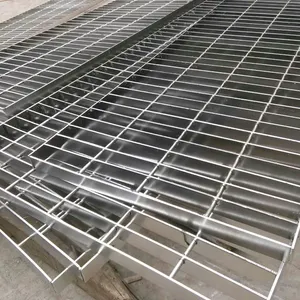 Grating Galvanized 3/16 X 1-1/4 - 19W4 - SERRATED - 3FT High Quality Galvanized Steel Grating Catwalk - 36" Wide 32 X 5mm Steel Grating