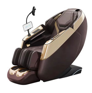 Fauteuil de massage pliable Shiatsu 2D à gravité zéro, élégant et luxueux, pour usage domestique, avec musique IA et support pour téléphone - Product Image 4