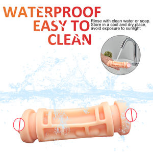 Orale con Vagina maschio masturbatori doppio lato tasca giocattolo con Texture realistica fornitore prezzo di fabbrica - Product Image 4