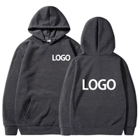 Sweat-shirt à Capuche Streetwear Personnalisable Ample et Décontracté à Manches Longues 100 % Coton, pour Hommes et Femmes