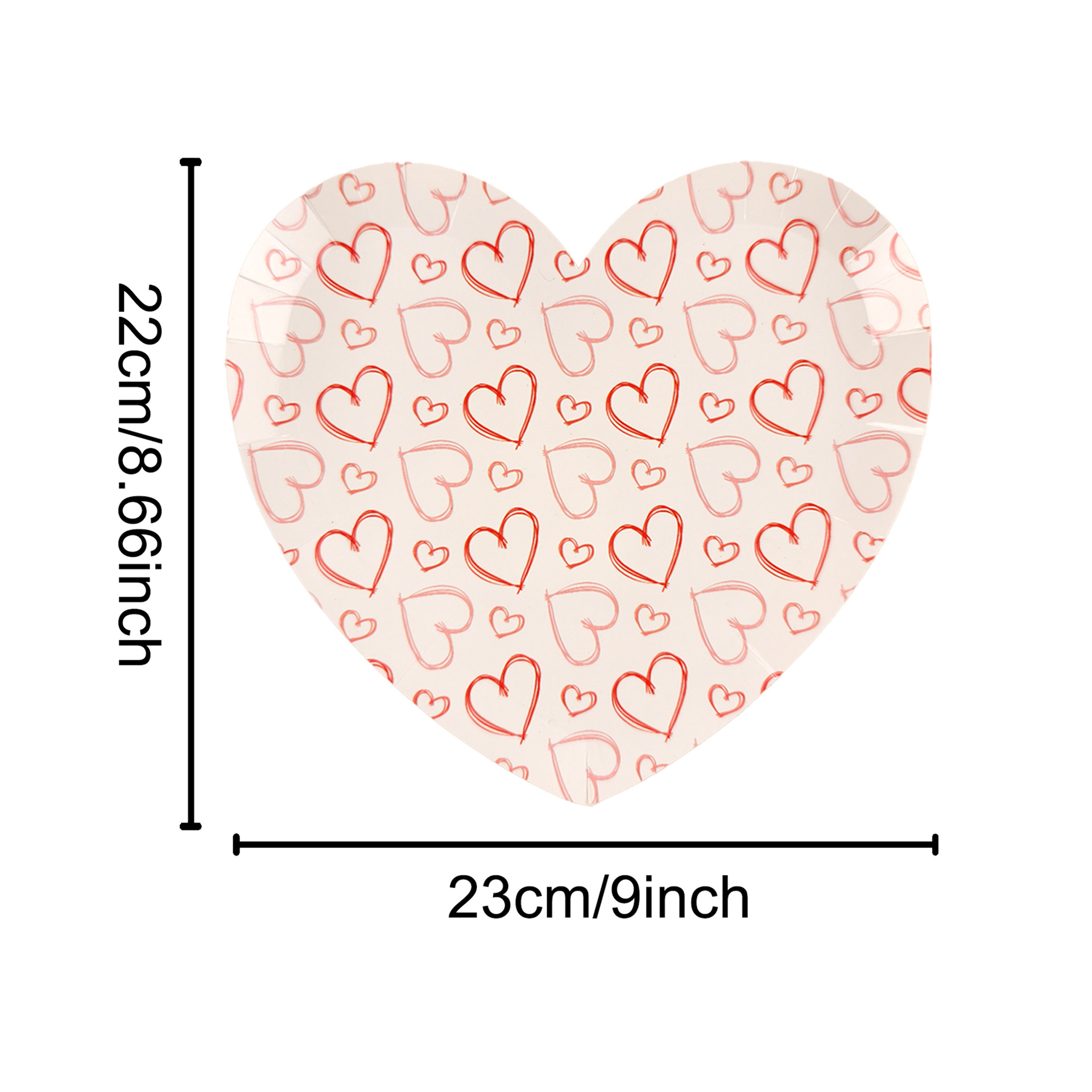 Plateau C6 Love Edition 9 pouces
