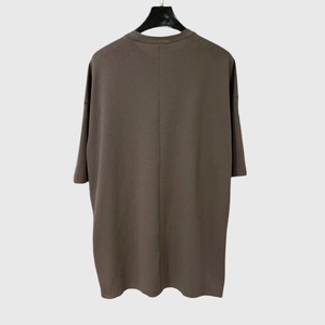 클래식 기본 미니멀리스트 남여공용 하이럭셔리 크루넥 티셔츠 - Product Image 5