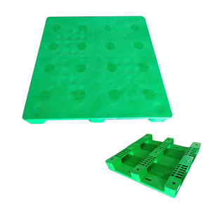 HDPE industrial de alta resistencia almacén de almacenamiento de entrada higiénica de grado alimenticio Durable fábrica de paletas de plástico - Product Image 4