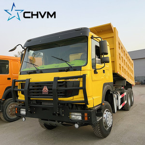 SINOTRUK Howo moteur Diesel 371HP 375HP Dumper <span class=keywords><strong>camion</strong></span> à benne basculante cadre à <span class=keywords><strong>Double</strong></span> <span class=keywords><strong>pont</strong></span> utilisé <span class=keywords><strong>camion</strong></span> à benne basculante à vendre - Product Image 3