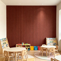 Grands panneaux acoustiques modernes autocollants, écologiques, ignifuges et insonorisants pour le traitement acoustique des appartements et des écoles