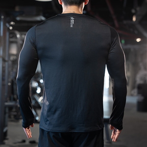Kaos Olahraga Lengan Panjang LS1089 Nyaman untuk Fitness dan Latihan, Kaos Olahraga Lengan Pendek untuk Training - Product Image 3