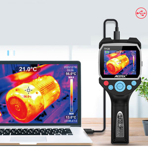 กล้องถ่ายภาพความร้อนอินฟราเรดความละเอียดสูง 20Hz พร้อมพาเลทสีหลายเฉดแบบพกพา - Product Image 1