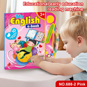 Livre électronique interactif personnalisé pour parents et enfants, livre éducatif en <span class=keywords><strong>anglais</strong></span>, livre de lecture pour bébé, livre audio éducatif, jouets sonores - Product Image 2