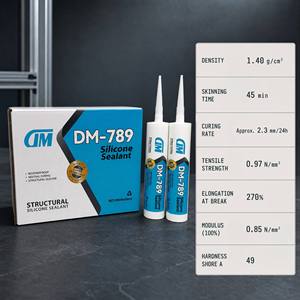 กาวซิลิโคนยึดเกาะโครงสร้างความแข็งแรงสูง Dimei มีความยืดหยุ่น - Product Image 6