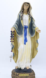 Gelang Salib Rosario Doa Suci Maria, Gelang Tasbih Kristal Rosario dan Manik-manik - Product Image 2