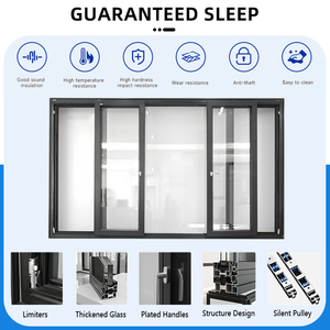 Fold-Up <strong>Big</strong> Roller Zip Awning Us-Style Creative Long - Lasting Mosquito Security Fly Screen Patio Balcony Door Sliding Door - Product Image 2