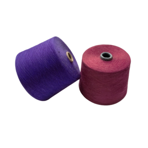 Filato Misto Poliestere Cotone 65/35 Tinto in Massa 21S, Riciclato e Antistatico, per Lavorazione a Maglia di Calze - Product Image 4