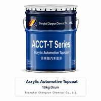 Système de peinture liquide ACCT-T à alimentation directe, finition mate noire 2K pour la rénovation des garnitures de tableau de bord et de portières automobiles