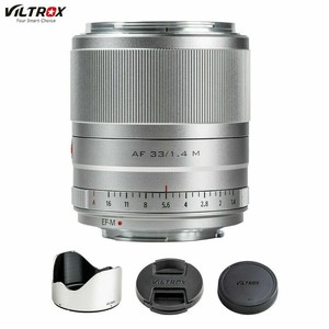 Objectif fixe DF Wholesale Viltrox AF 33mm F1.4 52mm APS-C 65mm 72mm pour monture EF-M M10/M100 Moule privé 9 9 lames - Product Image 2