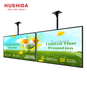 Hushida 32 43 <span class=keywords><strong>55</strong></span> inch kỹ thuật số biển hiển thị Bảng menu nhà hàng LCD Poster màn hình - Product Image 3