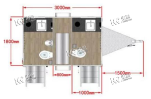 Inodoro de Lujo, Ahorro de Energía, WC Móvil para Exteriores, Remolques de Baño, Inodoro Portátil - Product Image 3