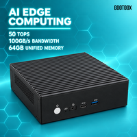 AI Edge Computing Host Smart Campus Vision Engine DIN Rail Mount
