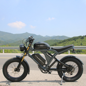 Motocicleta Eléctrica Todoterreno con Neumáticos Anchos de 20 Pulgadas, 52V 1500W 55Ah, Doble Batería y Gran Autonomía para Adultos - Stock en EE. UU. - Product Image 2