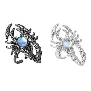 YW mode alliage de Zinc matériel ouverture femmes <span class=keywords><strong>Scorpion</strong></span> en forme de bague ouverte bijoux anneaux - Product Image 4