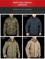Veste d'hiver mi-longue en coton épais, imperméable et résistante au froid, manteau chaud à capuche en coton camouflage, vente en gros