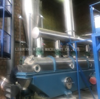 Séchoir à lit fluidisé pour granulés de plastique, copeaux de bois et grains de riz avec séchoir à lit fluidisé Vibration