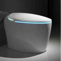 Toilette automatique sans eau, sanitaire, électronique, intelligente, avec lumière nocturne, toilette intelligente, cuvette de toilette