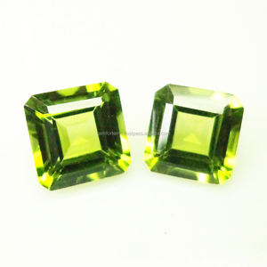 Piedra semipreciosa de calidad 3A, piedra natal de agosto, peridoto verde Natural, fabricación de joyas hechas a mano, piedra preciosa suelta de peridoto - Product Image 2