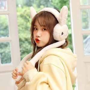 Orejeras de Conejo con Movimiento Viral, Lindas Orejeras de Peluche para Niños, Calentadores de Orejas Resistentes al Viento para Niños y Niñas para Actividades al Aire Libre en Invierno - Product Image 2