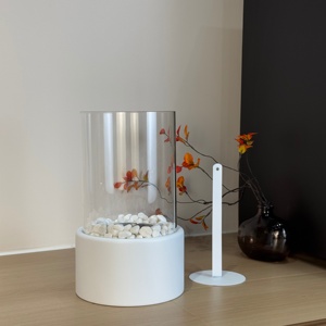 Portable intérieur extérieur maison chauffage rond alcool cheminée <span class=keywords><strong>lampe</strong></span> vrai feu petit poêle pour bureau ou foyer - Product Image 5