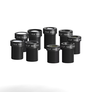 Ống kính M12 ngàm S, khẩu độ F4/F5.6/F7/F8/F11, độ phân giải 3MP/6MP, kích thước 4.5mm/5mm/5.4mm/6mm/7mm/8mm/10mm/12mm/14mm/16mm/20mm/25mm/35mm, tương đương 1/2 inch/1/1.8 inch/2/3 inch - Product Image 1
