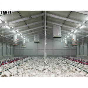 Bâtiment à structure en acier de Chine poulailler préfabriqué ferme de poulets à bas <span class=keywords><strong>prix</strong></span> - Product Image 5