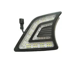 ไฟตัดหมอก LED สำหรับ Toyota Hilux <span class=keywords><strong>Vigo</strong></span> <span class=keywords><strong>Champ</strong></span>,อะไหล่รถยนต์<span class=keywords><strong>2011</strong></span>ถึง2014 DRL - Product Image 1