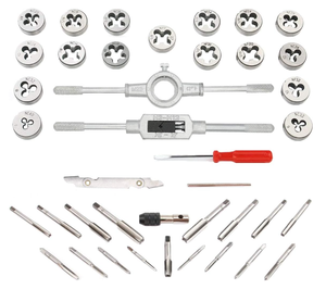 <span class=keywords><strong>40pcs</strong></span> tap & Die dụng cụ cầm tay thiết lập Metric công cụ chuyên nghiệp <span class=keywords><strong>Kit</strong></span> Set - Product Image 4