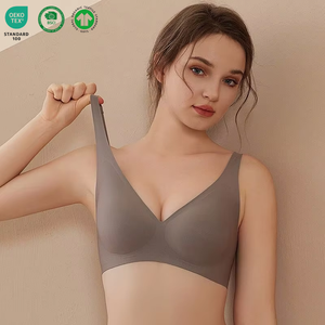 Soutien-gorge <span class=keywords><strong>sans</strong></span> <span class=keywords><strong>latex</strong></span> en gros pour femme, en stock, <span class=keywords><strong>sans</strong></span> armatures, respirant, avec adhésif en gel, col en V, lingerie confortable, soutien-gorge <span class=keywords><strong>sans</strong></span> couture - Product Image 1