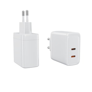 Cargador Rápido GaN de 65W, Cargador de Pared USB C de 3 Puertos, Enchufe EU US UK, Adaptador de Corriente PD de 65W para MacBook Pro, Laptop, <span class=keywords><strong>iPhone</strong></span> 16, 15 - Product Image 4