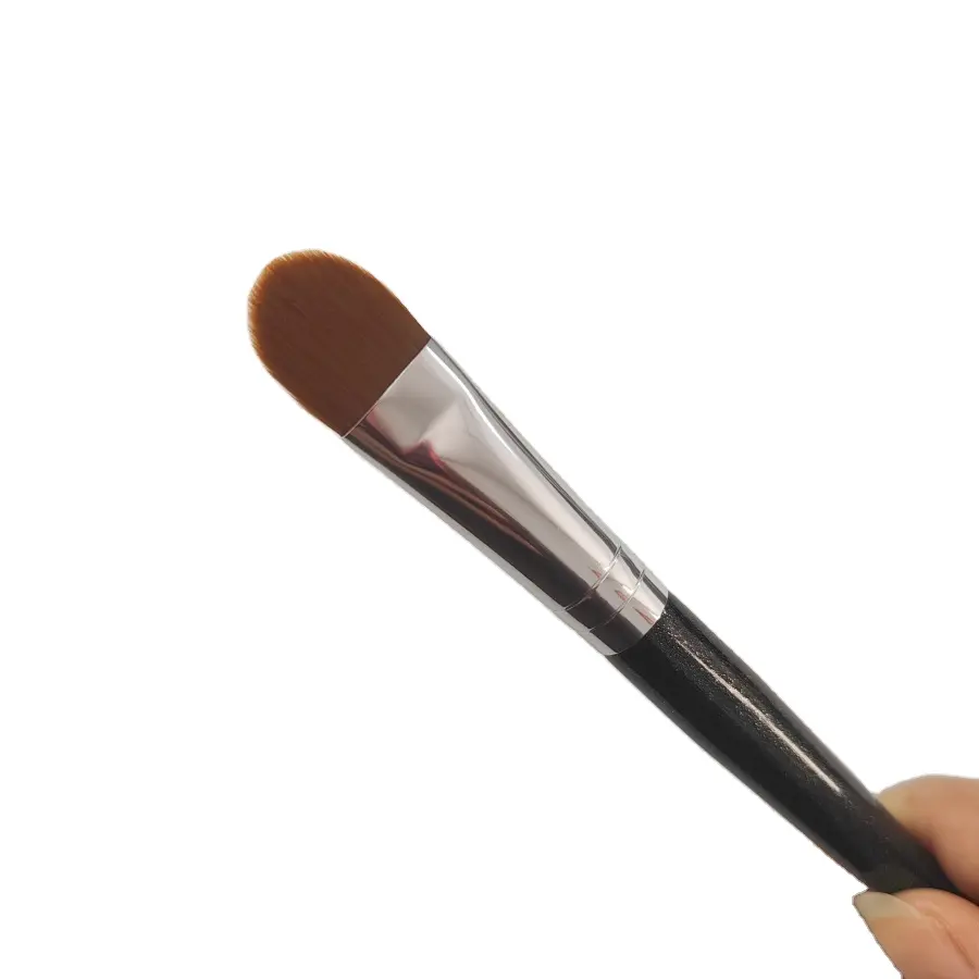 Fingerspitzen-Verschleierer Make-up Butt Single-Pinsel Lidschatten-Blending-Schönheitsmittel Eigenmarke Kontur