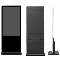 Écran publicitaire numérique Android d'intérieur avec écran tactile capacitif, CMS intégré, SDK d'animation, pour utilisation en ascenseur