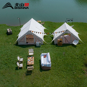 Beishanlang Inflatable Tent 400x300x200mm Single Layer 6-8 Person Waterproof Outdoor Camping Gear - Product Image 3