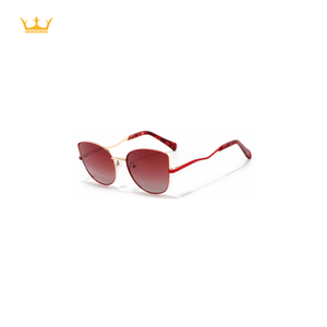 Lunettes de soleil en métal œil de chat unisexes de haute qualité avec lentille UV400 Nouveau style à la mode Design populaire protégé contre les UV - Product Image 2