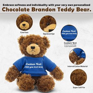 Certifié CE Vente Chaude Ours Dormant Jouets Cadeaux <span class=keywords><strong>Action</strong></span> Poupée Chemises Logo Personnalisé Ours En Peluche Jouets Animaux - Product Image 3