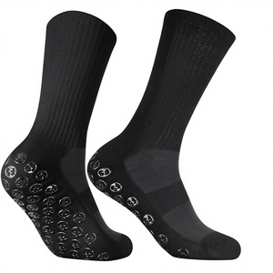 Chaussettes de football professionnelles tricotées pour jeunes, collection Printemps-Été, antidérapantes, absorbantes, avec semelle en tissu éponge, pour le sport, montantes à la cheville, fabrication ODM - Product Image 2