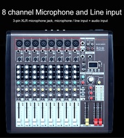 Console de mixage Audio numérique Usb, meilleure vente d'usine, pour enregistrement Audio
