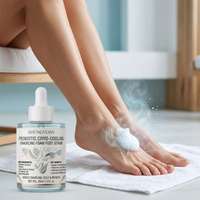 Sérum Rafraîchissant Fermenté pour les Pieds : Probiotiques, Postbiotiques, Caféine, Panthénol – Soin Hydratant Revitalisant pour les Marques de Beauté