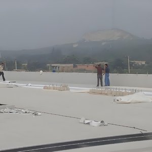 Membrana Impermeable de PVC Homogénea de Alta Flexibilidad, Puede Adaptarse a Deformaciones y Grietas Estructurales de Edificios, para Estacionamientos - Product Image 4